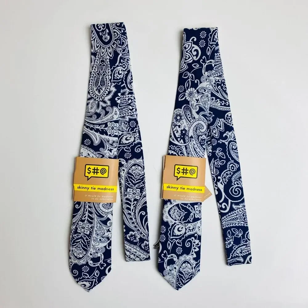 Skinny Tie Madness set skinny
